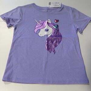 H&M Lavender Unicorn Tee for Kids